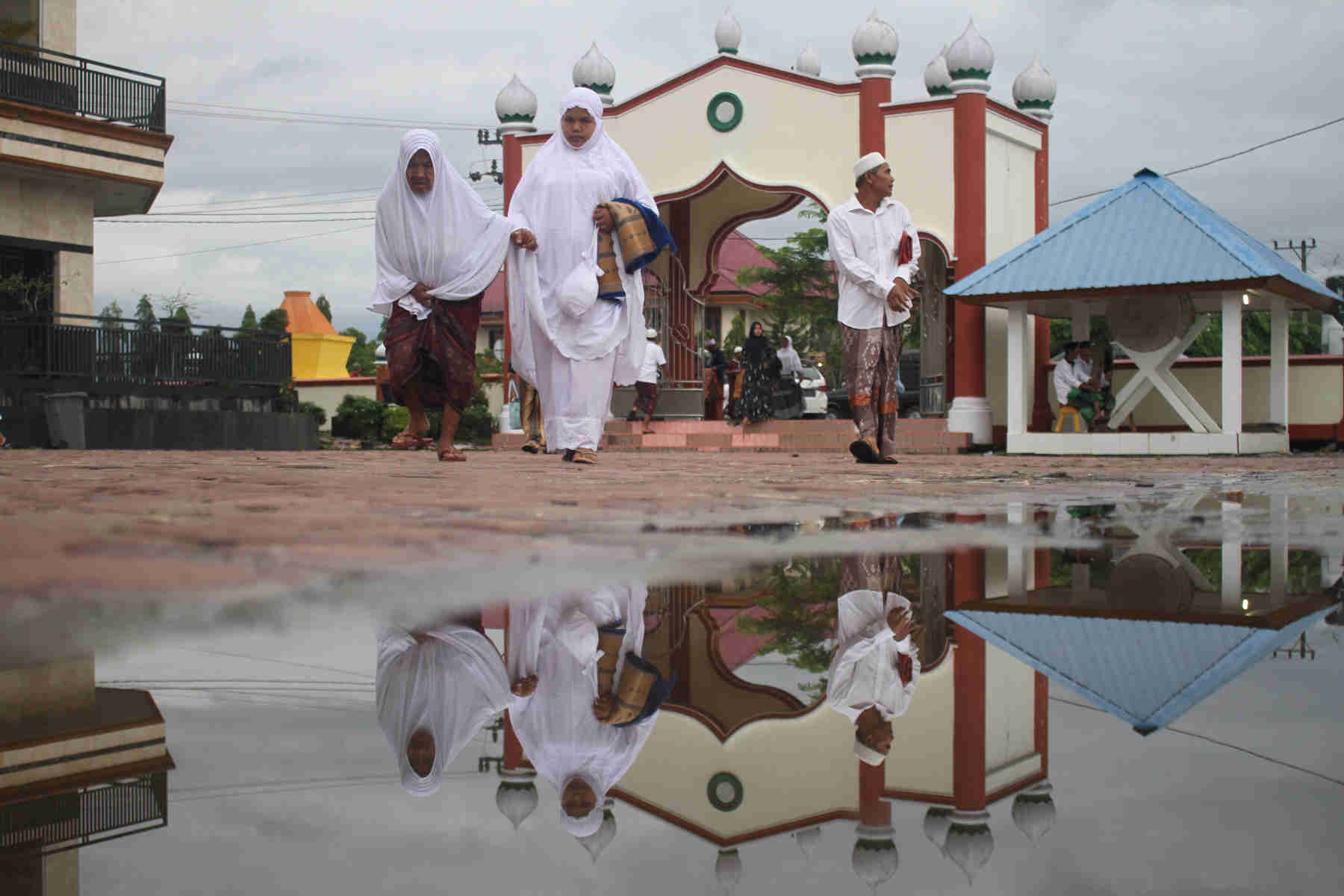 Salat Idul Fitri Tarekat Syattariah di Aceh 