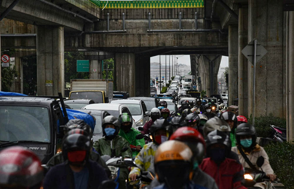 Pelonggaran PSBB di Jakarta