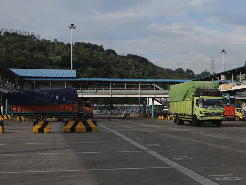 Pelabuhan Merak Sepi Jelang Hari Raya Idul Fitri