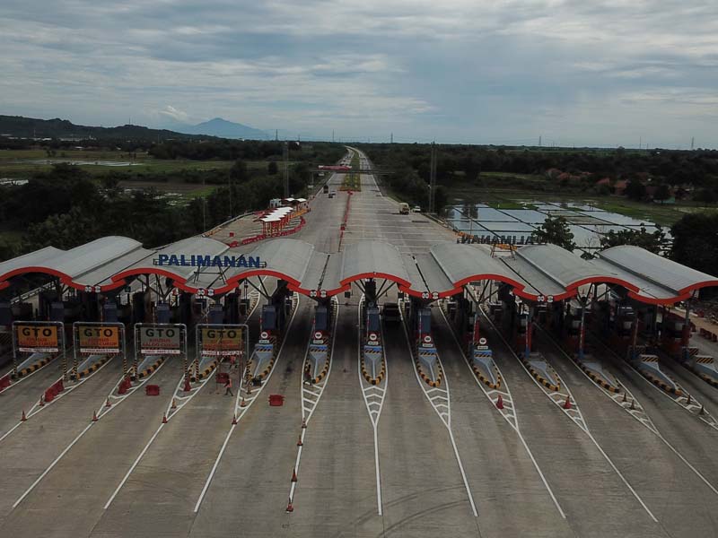 Lalu Lintas Tol Cipalii Sepi