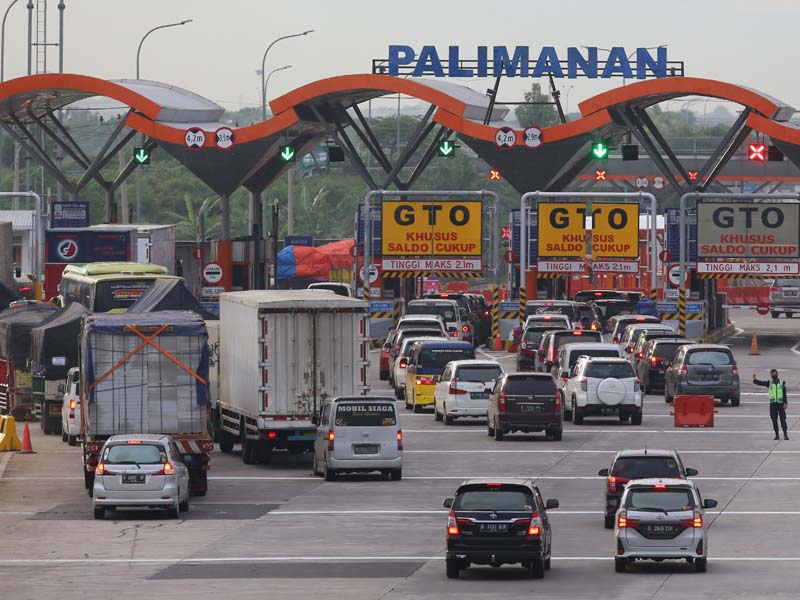 Kendaraan Masuk Tol Palimanan