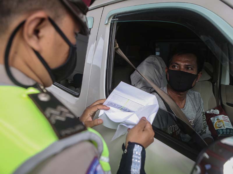 Pemeriksaan Kendaraan Di Tol Cikupa