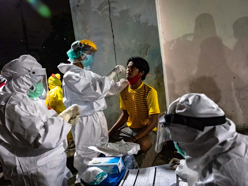 Penjagaan Jalur Mudik Bekasi-Karawang