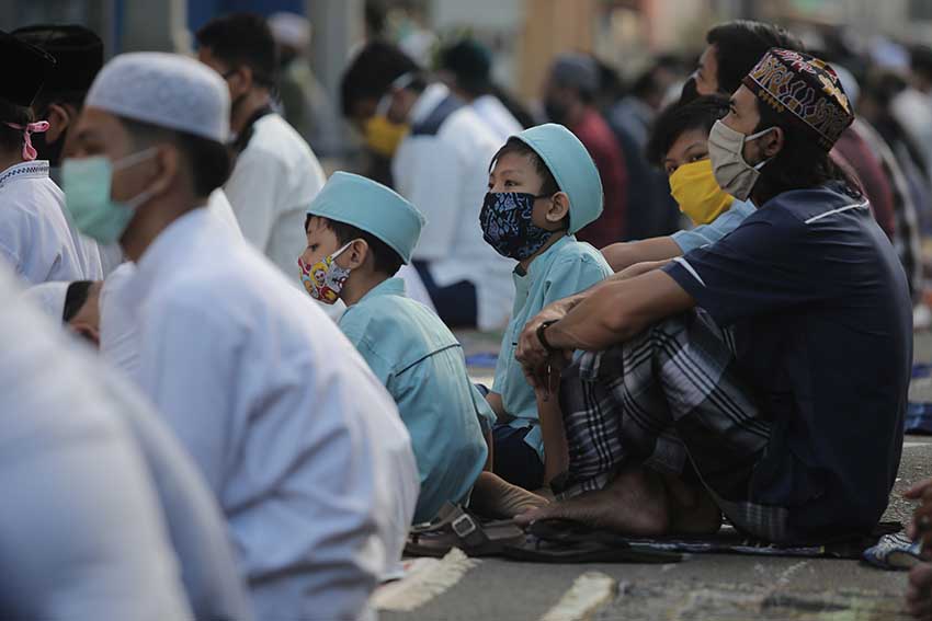 Sholat Ied di Bekasi