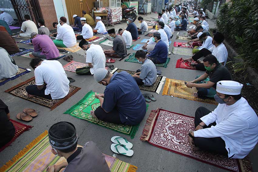 Sholat Ied di Bekasi