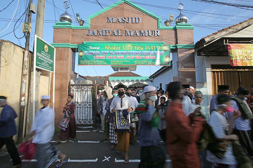 Sholat Ied di Bekasi