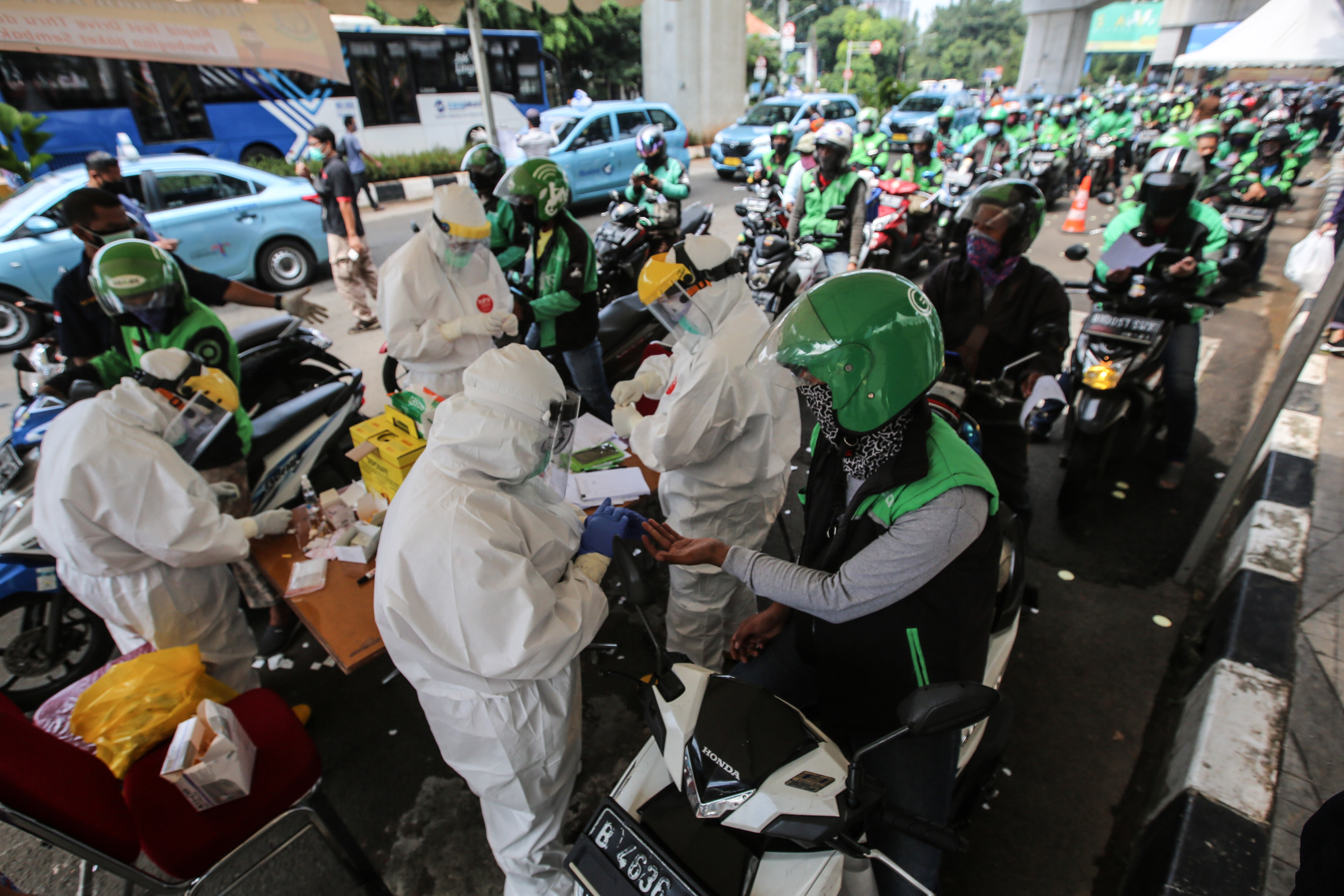 Kejaksaan Agung Gelar Rapid Test Covid-19