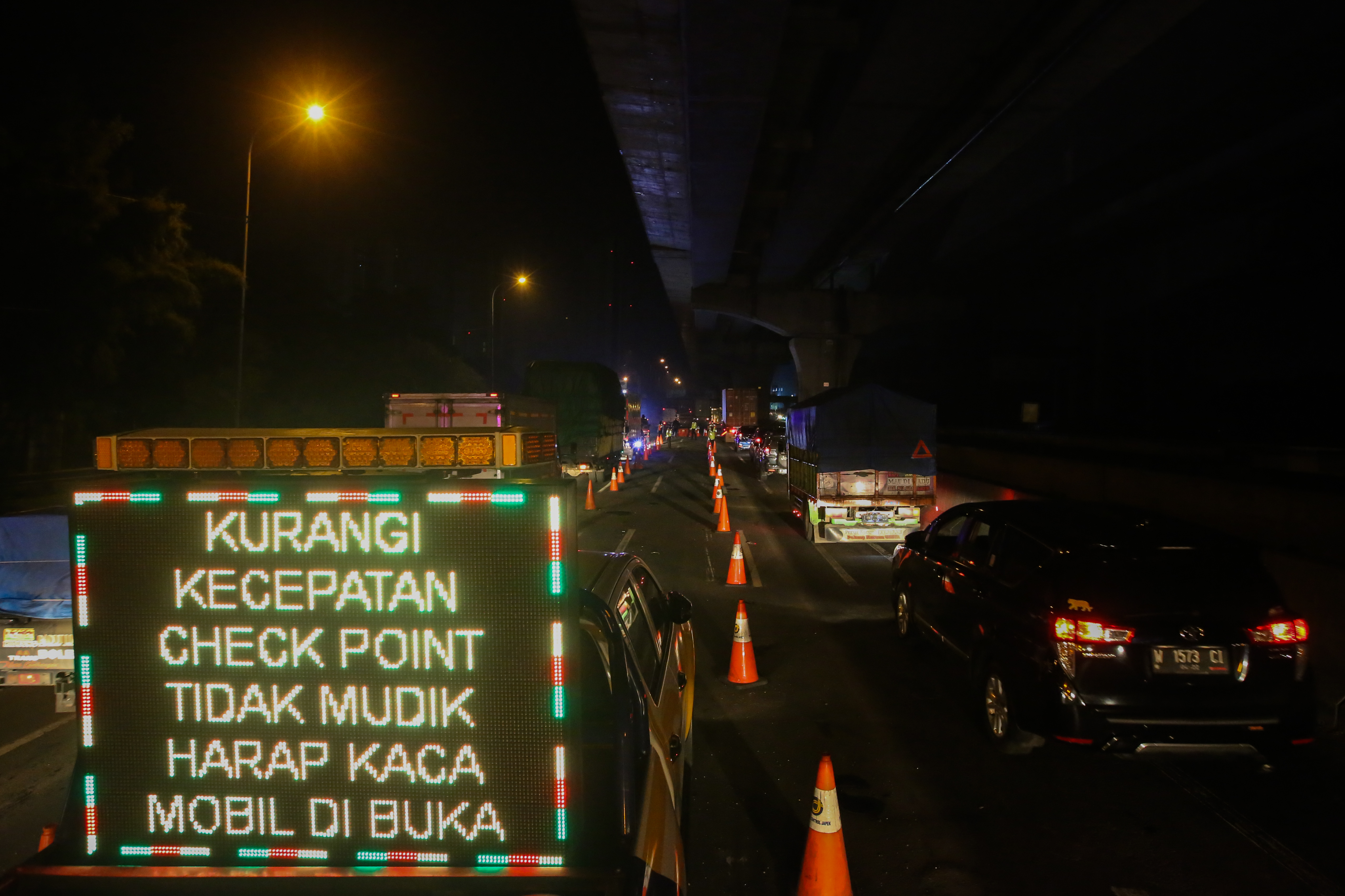 Siasati Petugas dengan Mudik Malam Hari