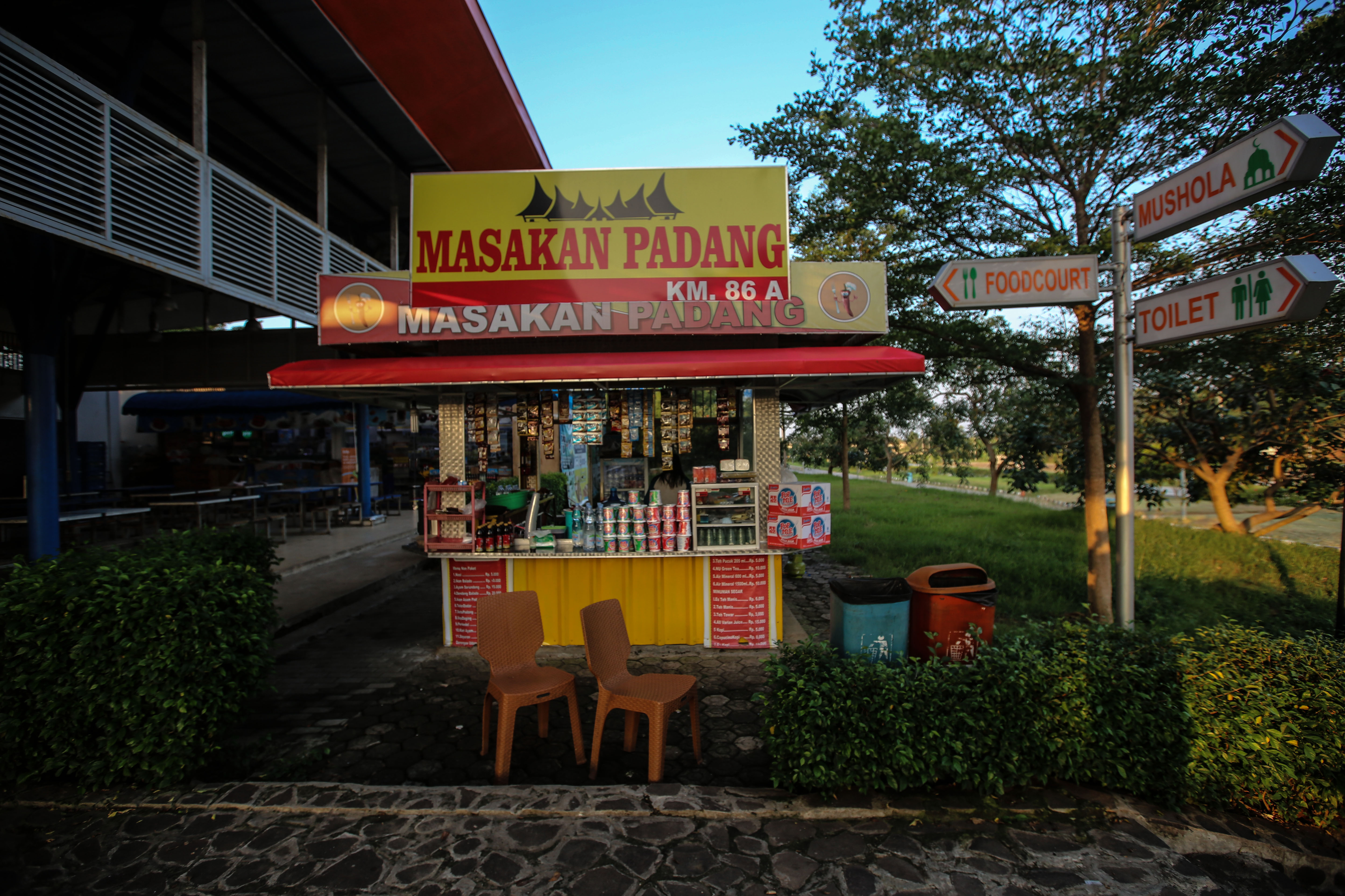 Sepi di Rest Area KM 86 Cipali