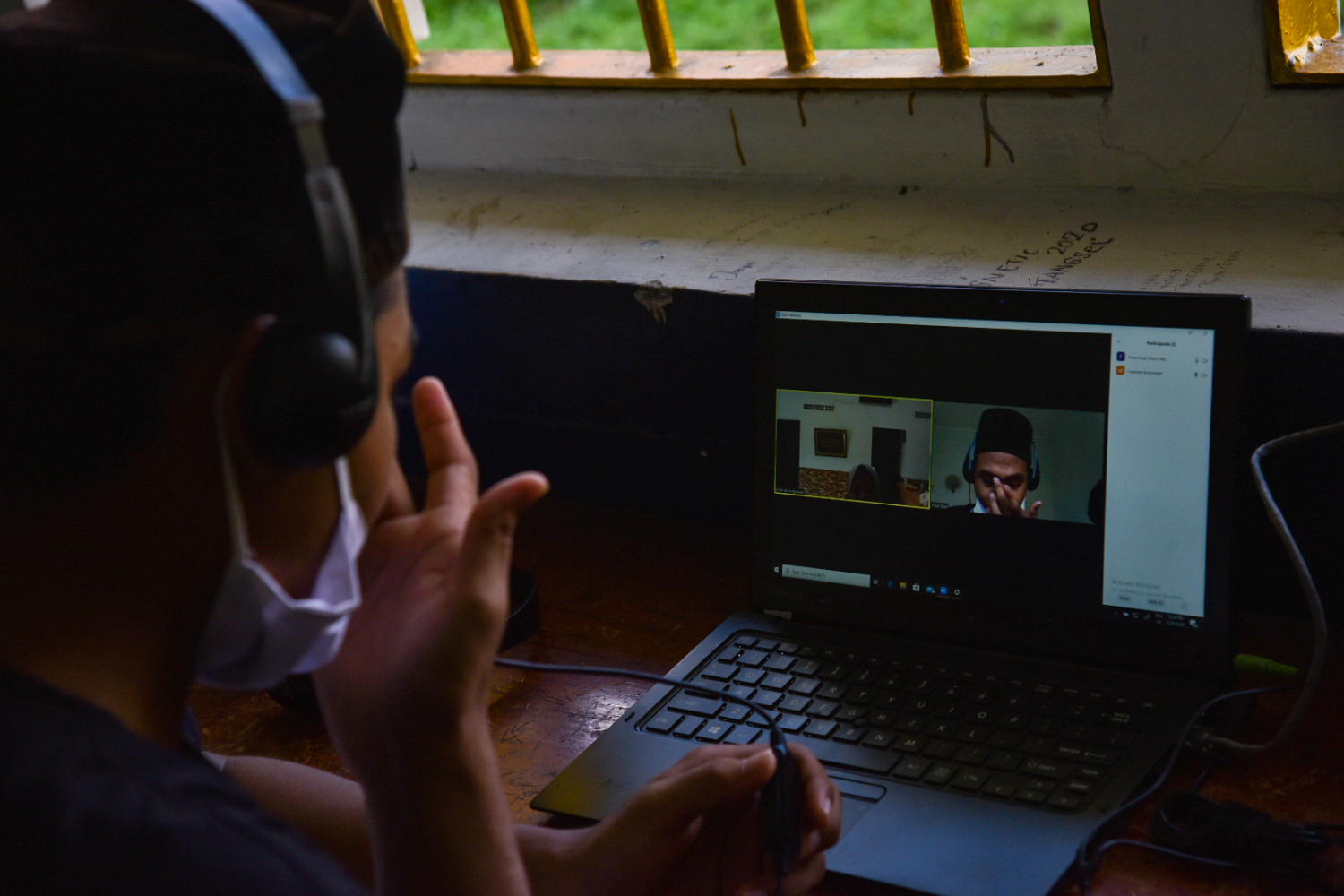 Kunjungan Virtual Warga Binaan