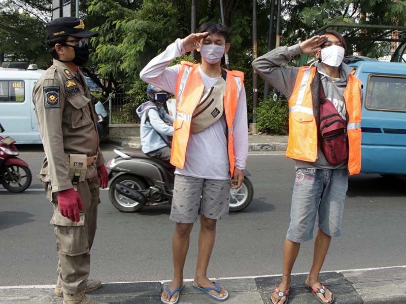 Sanksi Hukuman Pelanggar PSBB