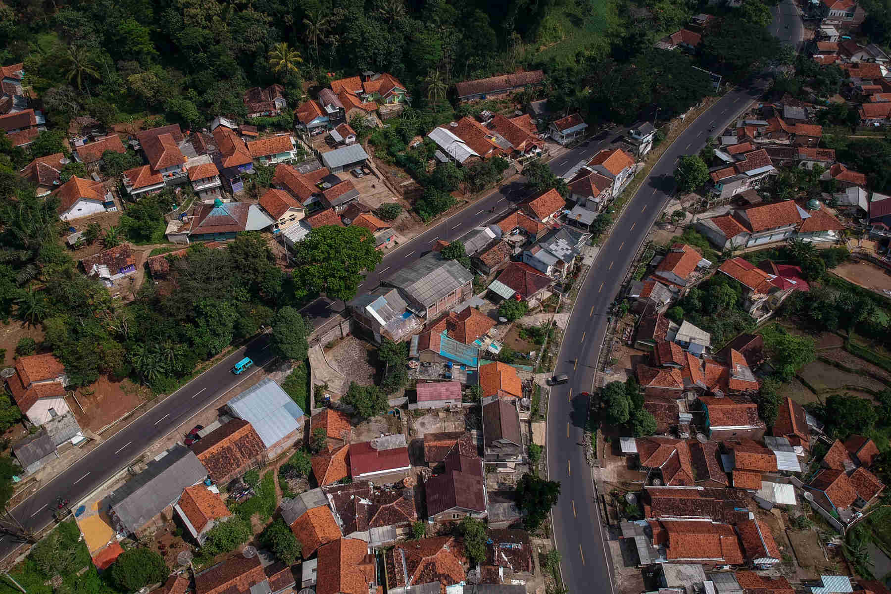 H-1 Kawasan Nagreg Sepi Pemudik  