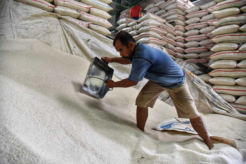 Stok Beras Aman Hingga Lebaran