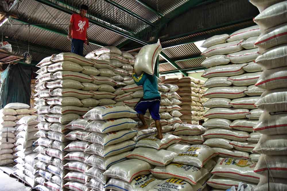 Stok Beras Aman Hingga Lebaran