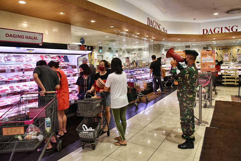 Jelang Penerapan Tatanan Normal Baru di Pusat Perbelanjaan