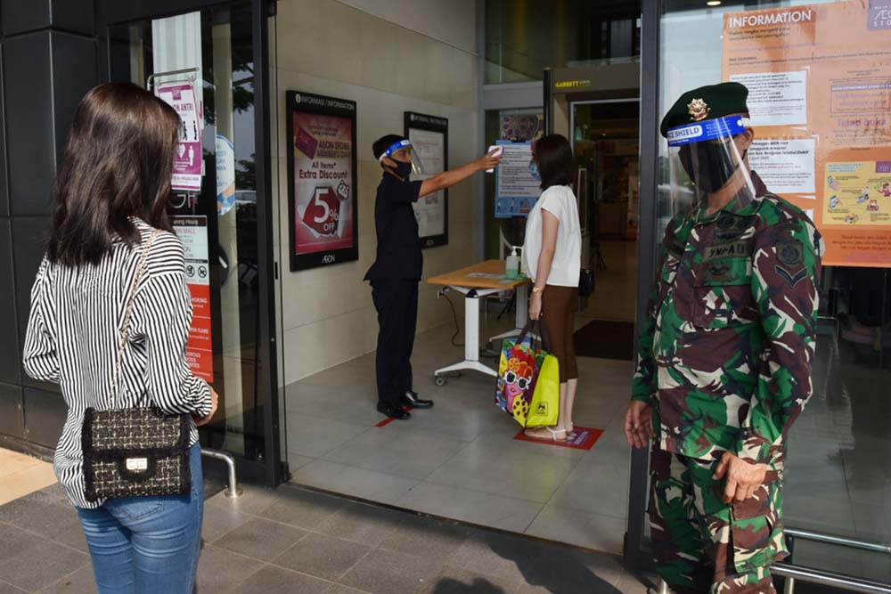 Jelang Penerapan Tatanan Normal Baru di Pusat Perbelanjaan