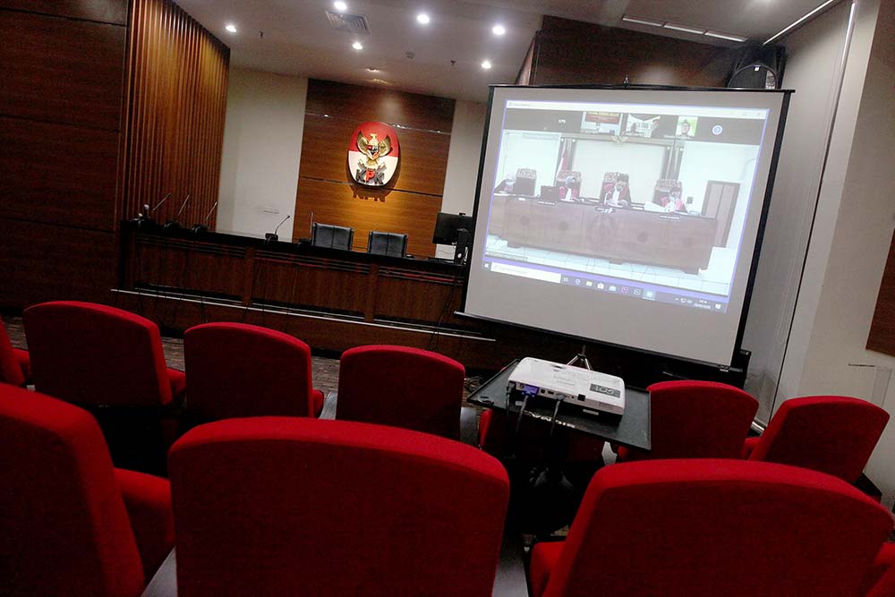 Sidang Vonis  Eka Safitra Digelar Secara Virtual