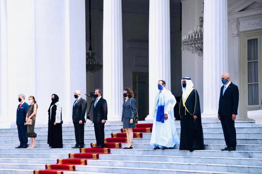 Presiden Terima Surat Kepercayaan Tujuh Dubes untuk Indonesia