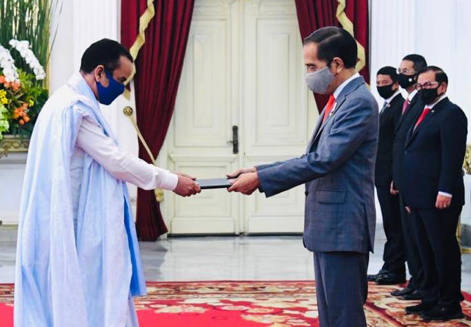 Presiden Terima Surat Kepercayaan Tujuh Dubes untuk Indonesia