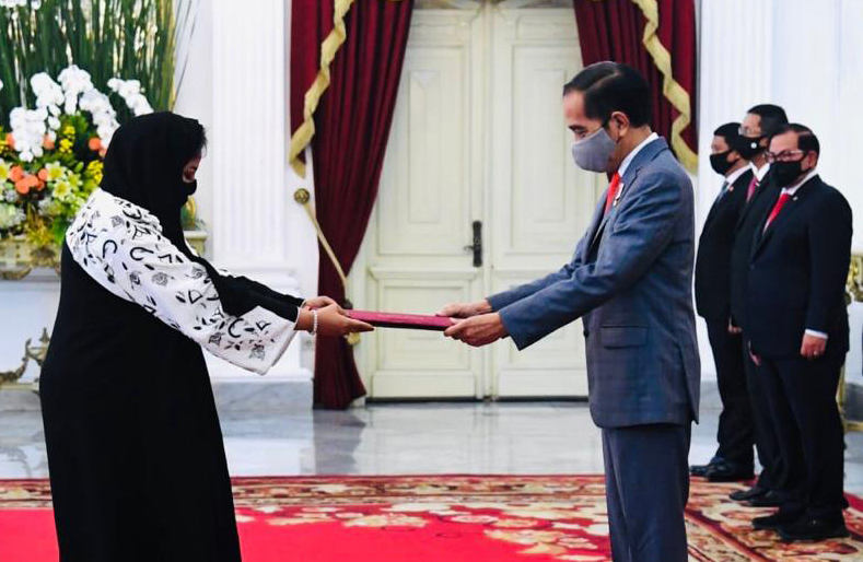 Presiden Terima Surat Kepercayaan Tujuh Dubes untuk Indonesia