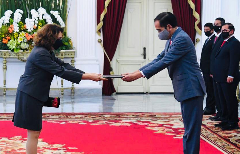 Presiden Terima Surat Kepercayaan Tujuh Dubes untuk Indonesia