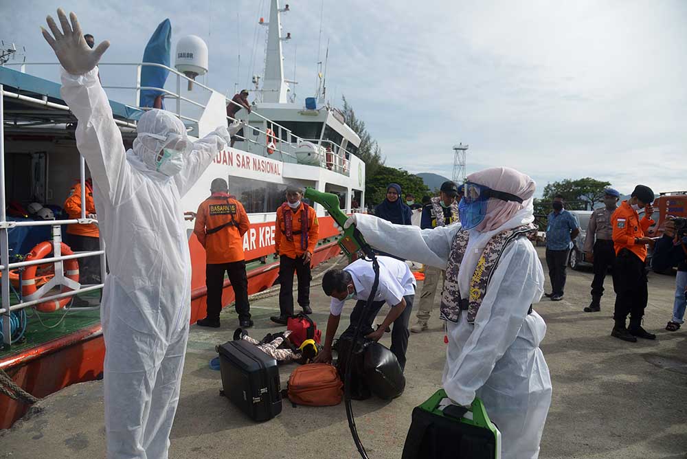 Evakuasi ABK Tangker Panama