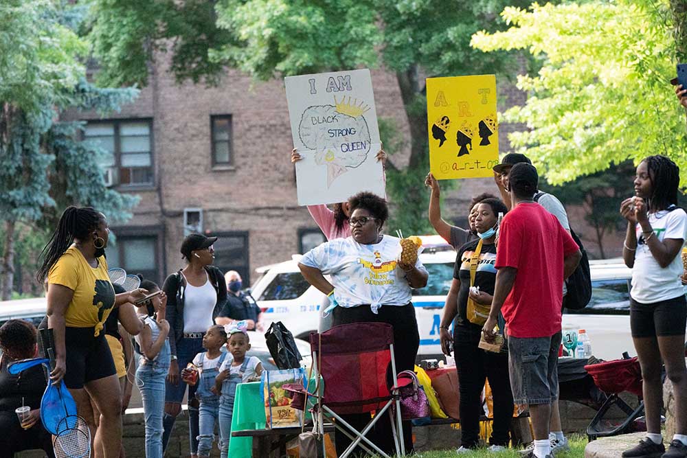 Pawai Hari Emansipasi di Amerika Serikat