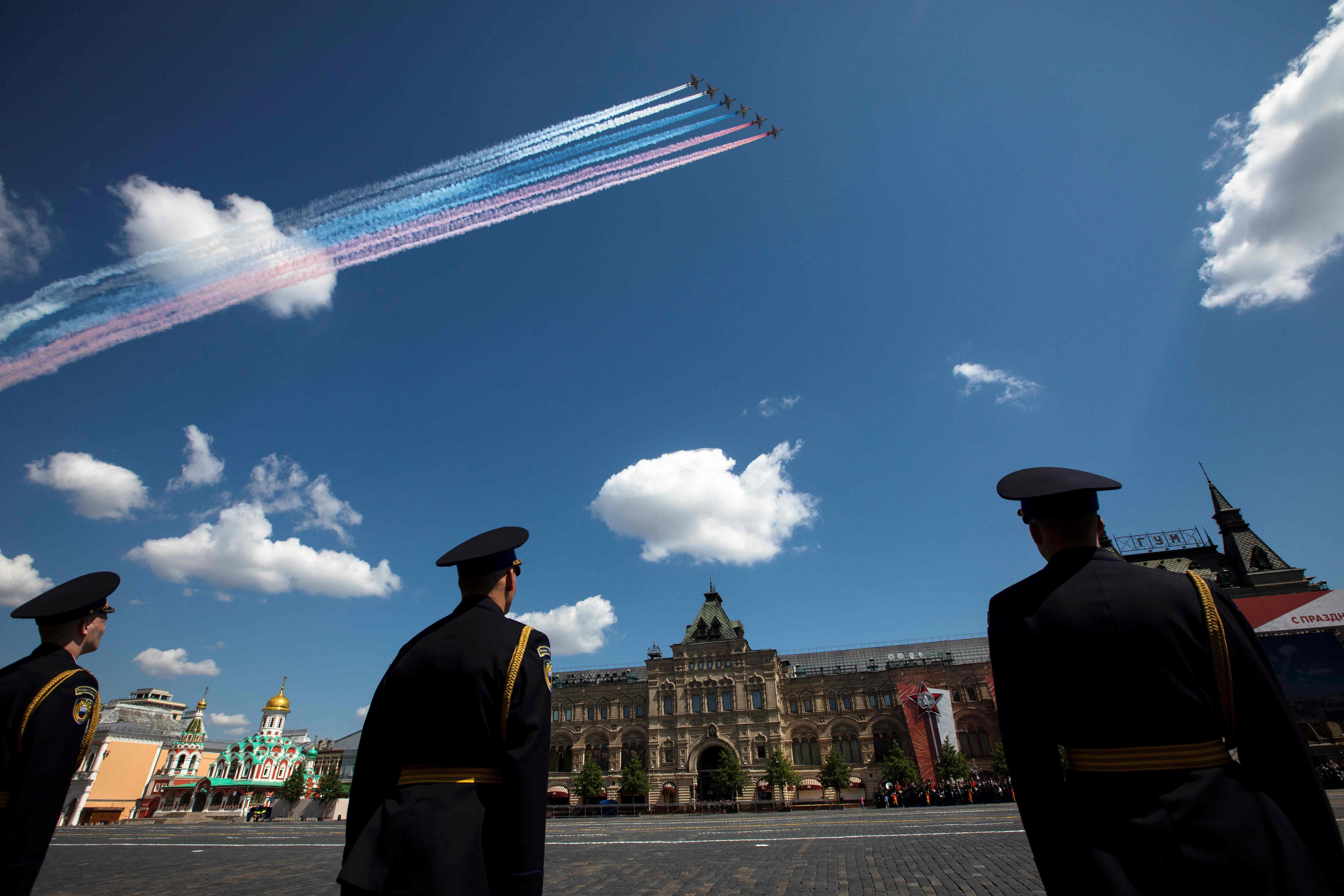 Parade Kemenangan Rusia dari Nazi Jerman