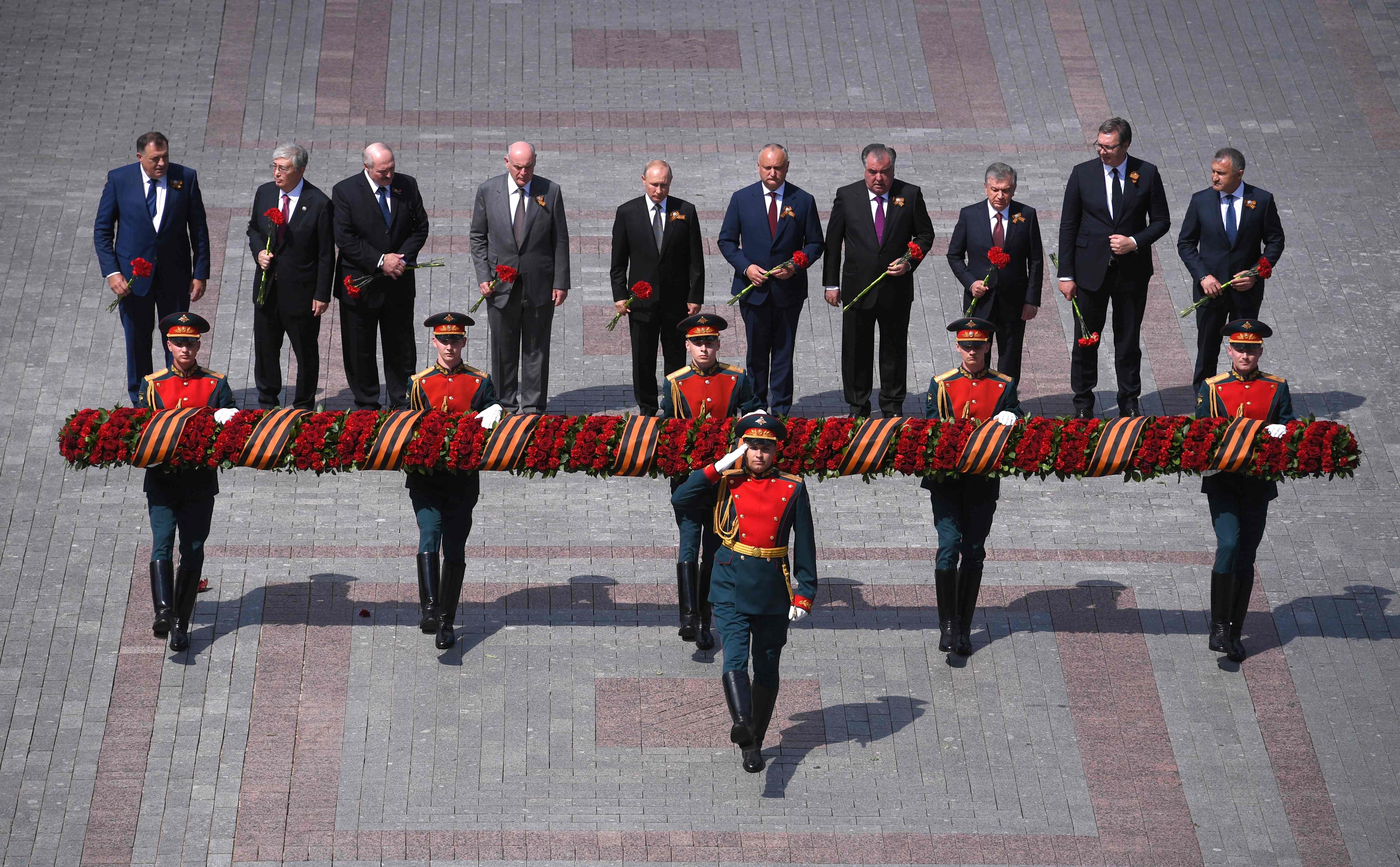 Parade Kemenangan Rusia dari Nazi Jerman