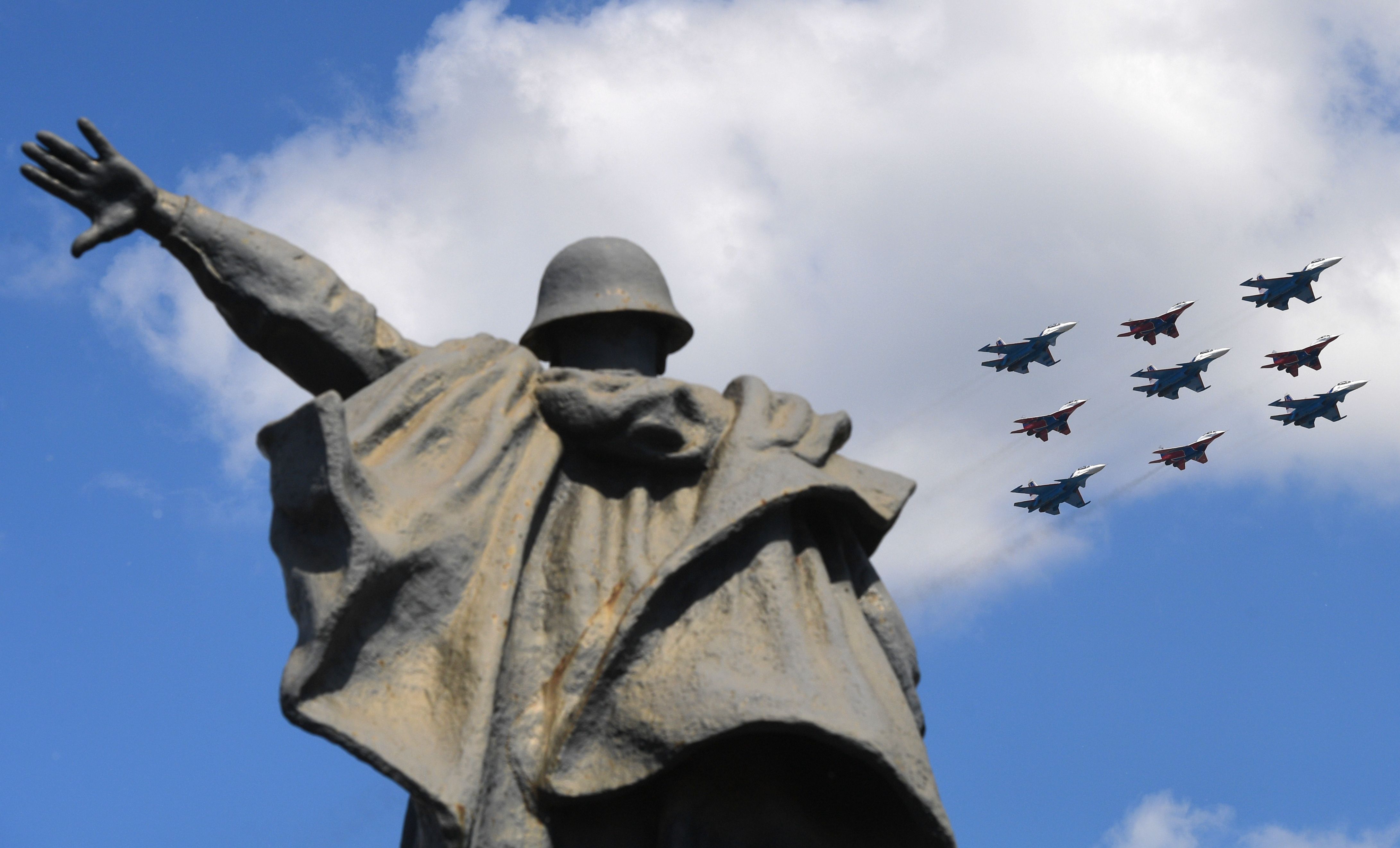 Parade Kemenangan Rusia dari Nazi Jerman