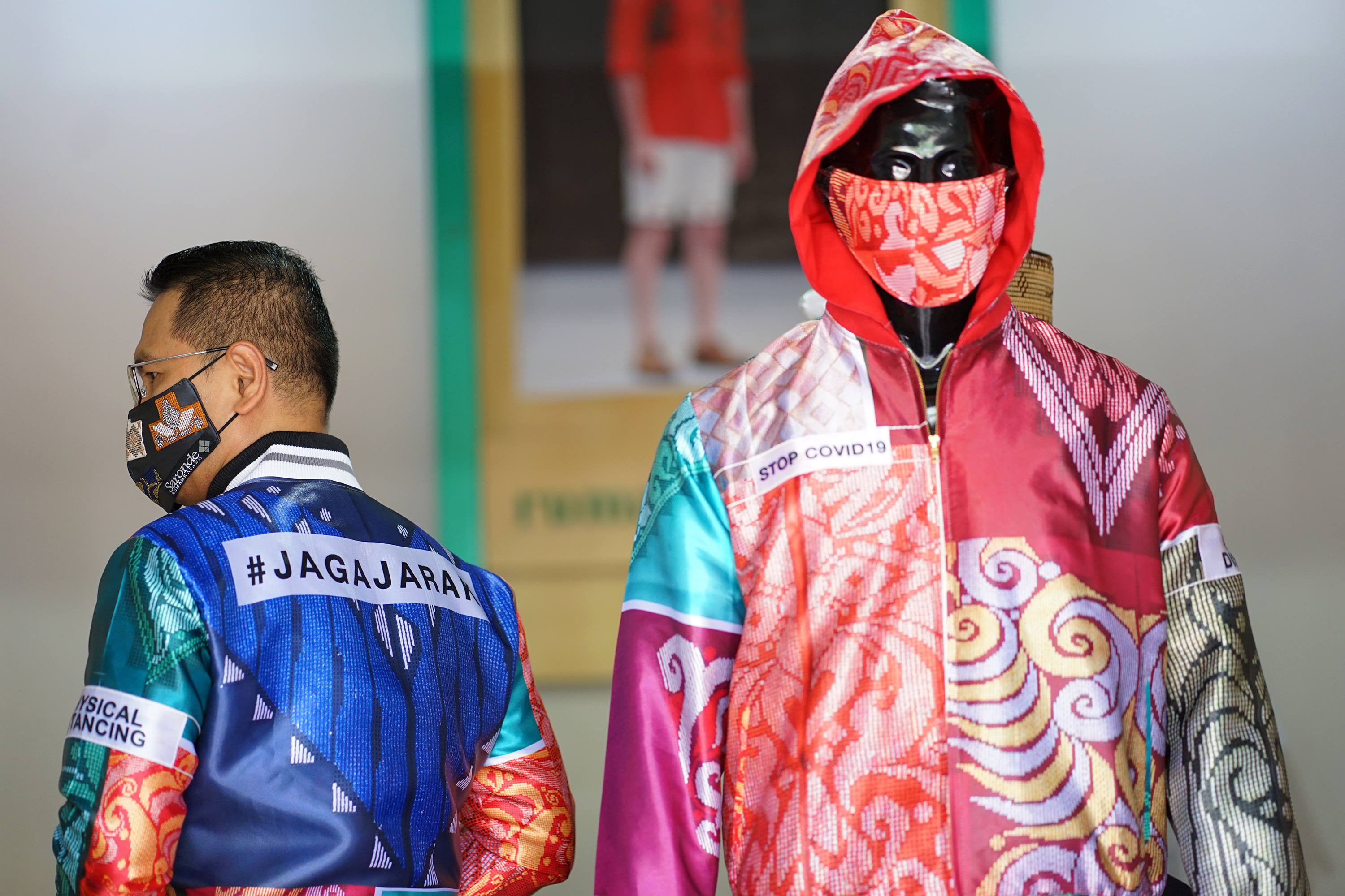 Jaket Bertema Protokol Kesehatan