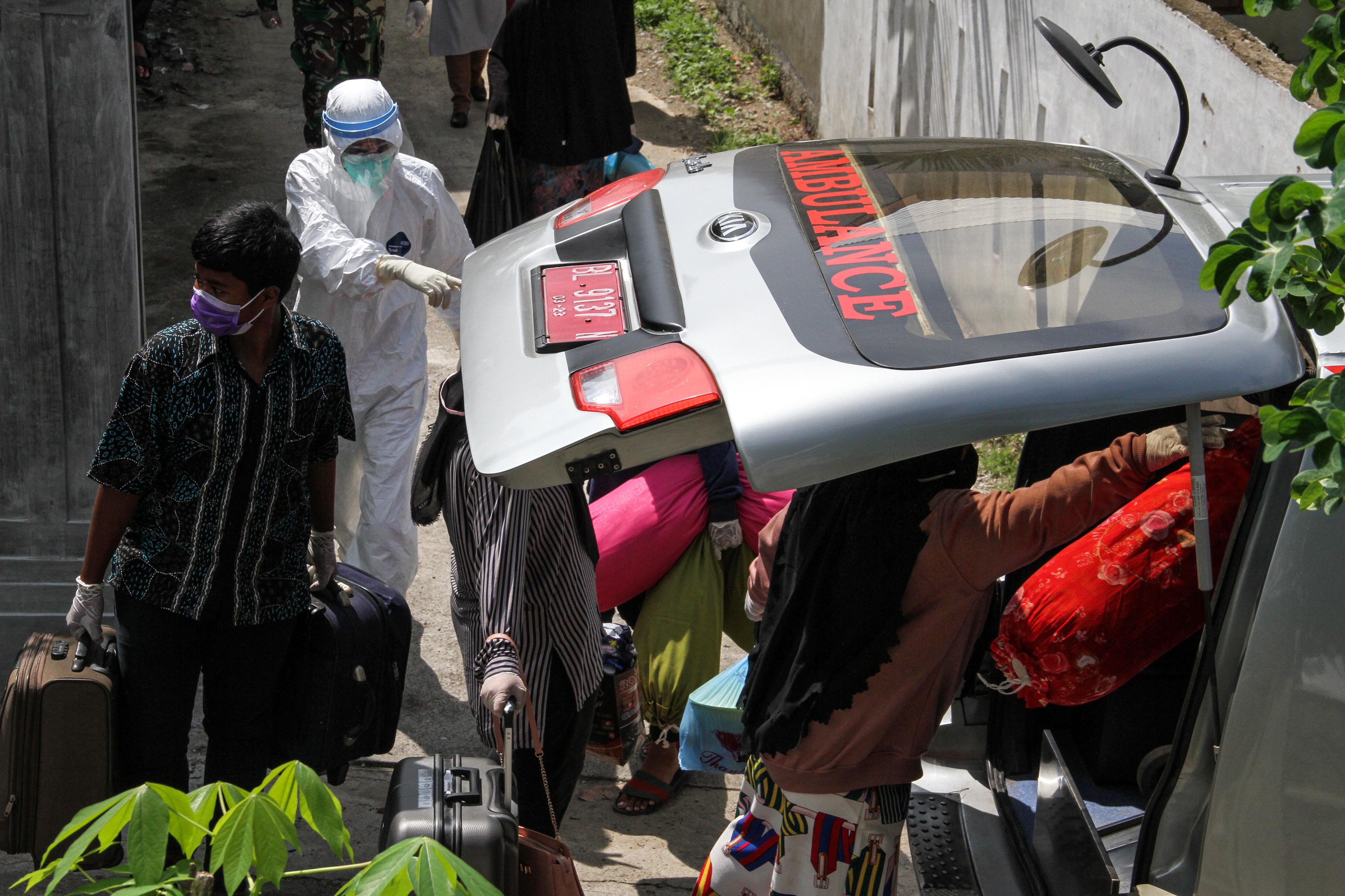 Evakuasi OTG Positif Covid-19