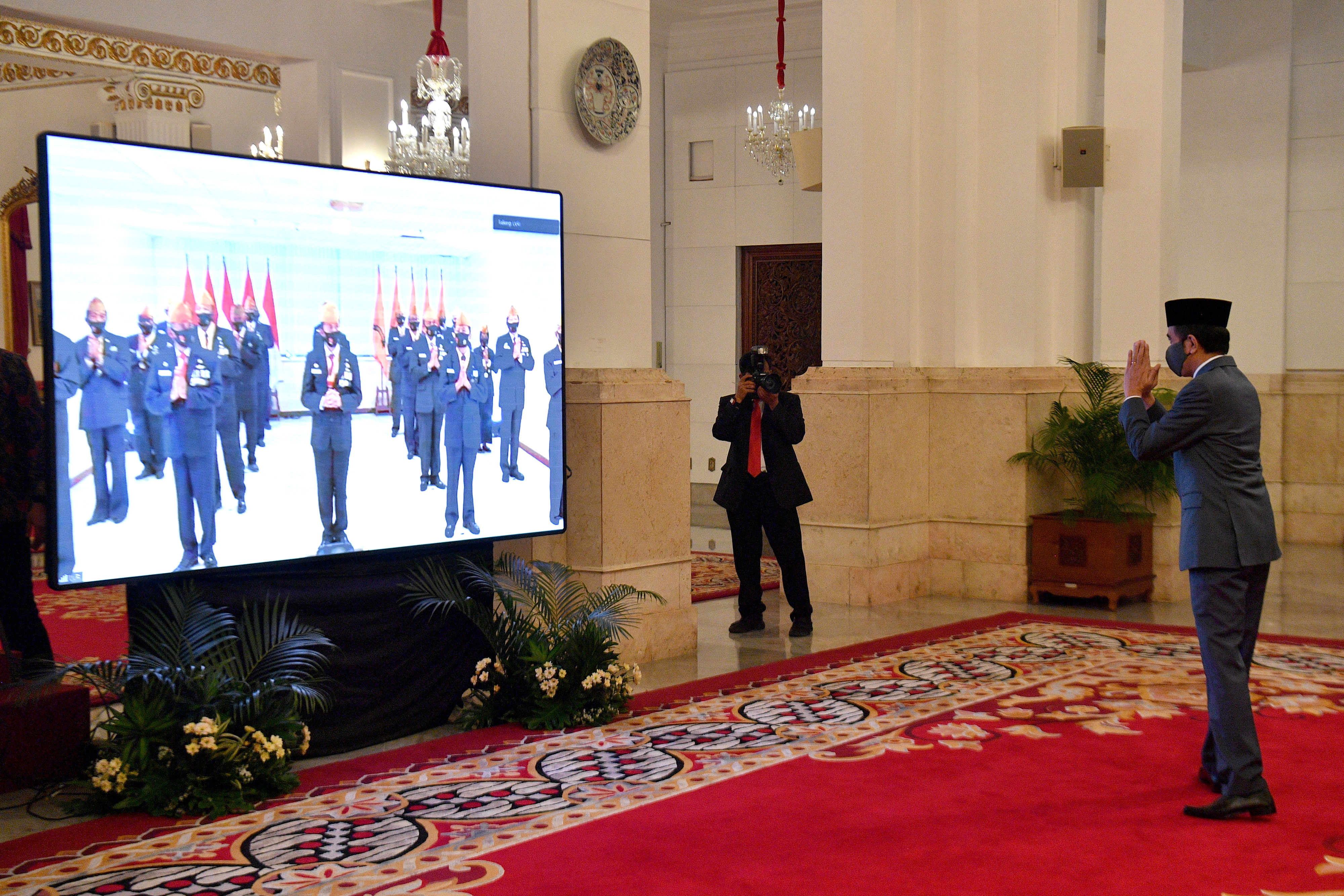 Presiden Melantik DPP dan Legiun Veteran RI