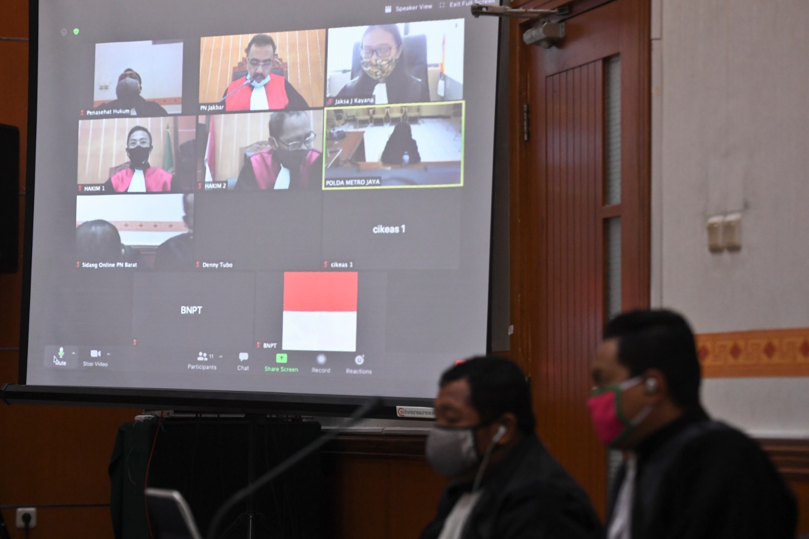 Sidang Vonis Penusukan Wiranto