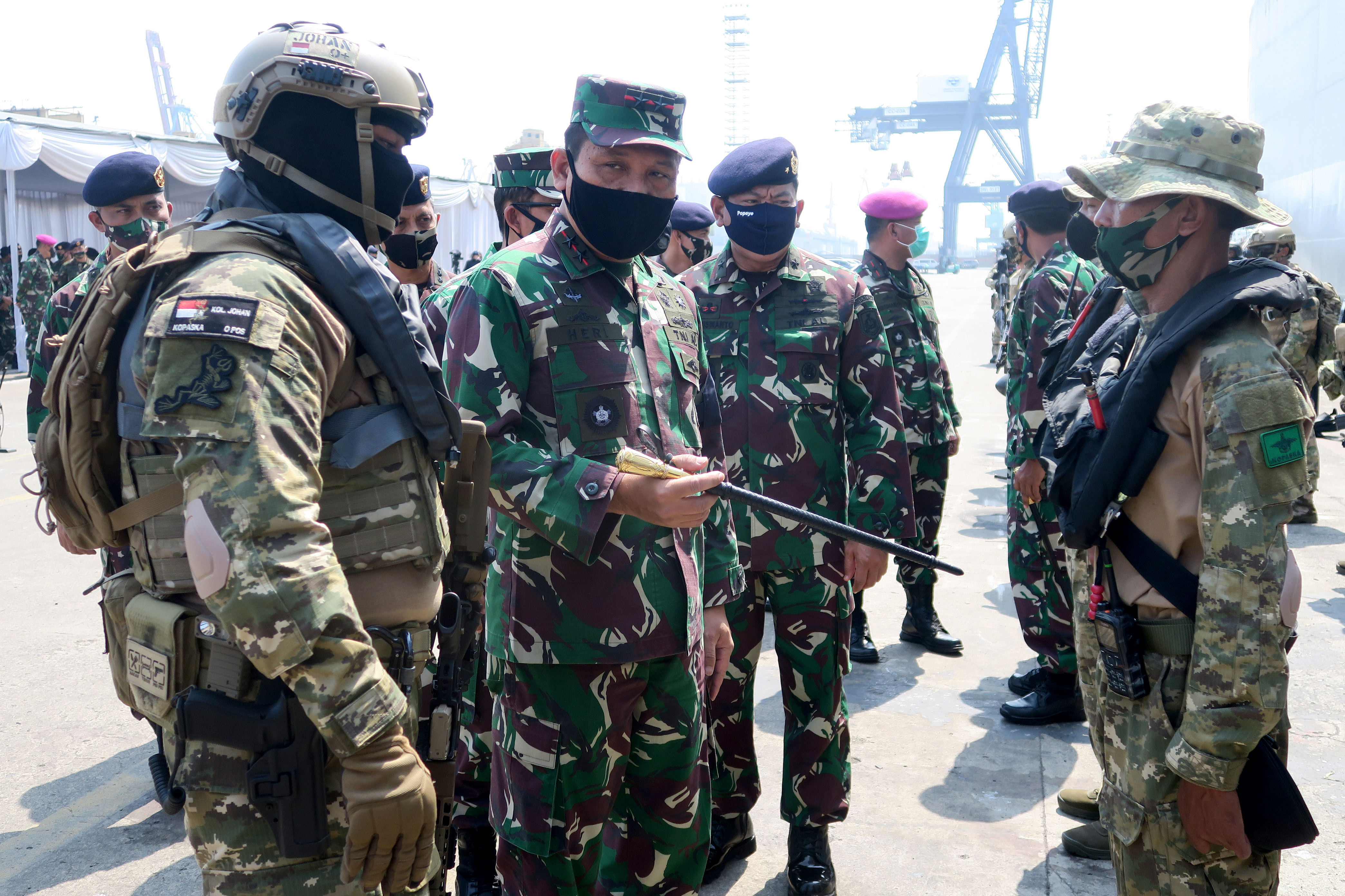 Apel Gelar Pasukan Latihan Peperangan Laut Khusus 2020