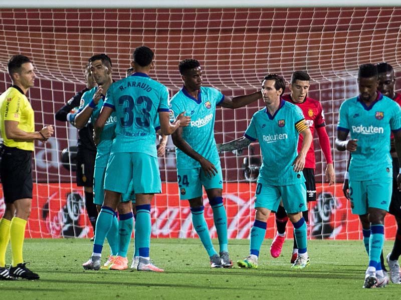 Barcelona Pesta Gol di Kandang Mallorca