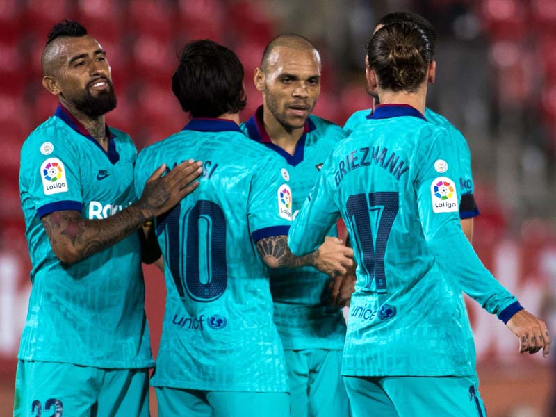 Babak Pertama Barcelona Ungggul 2-0 atas Real Mallorca