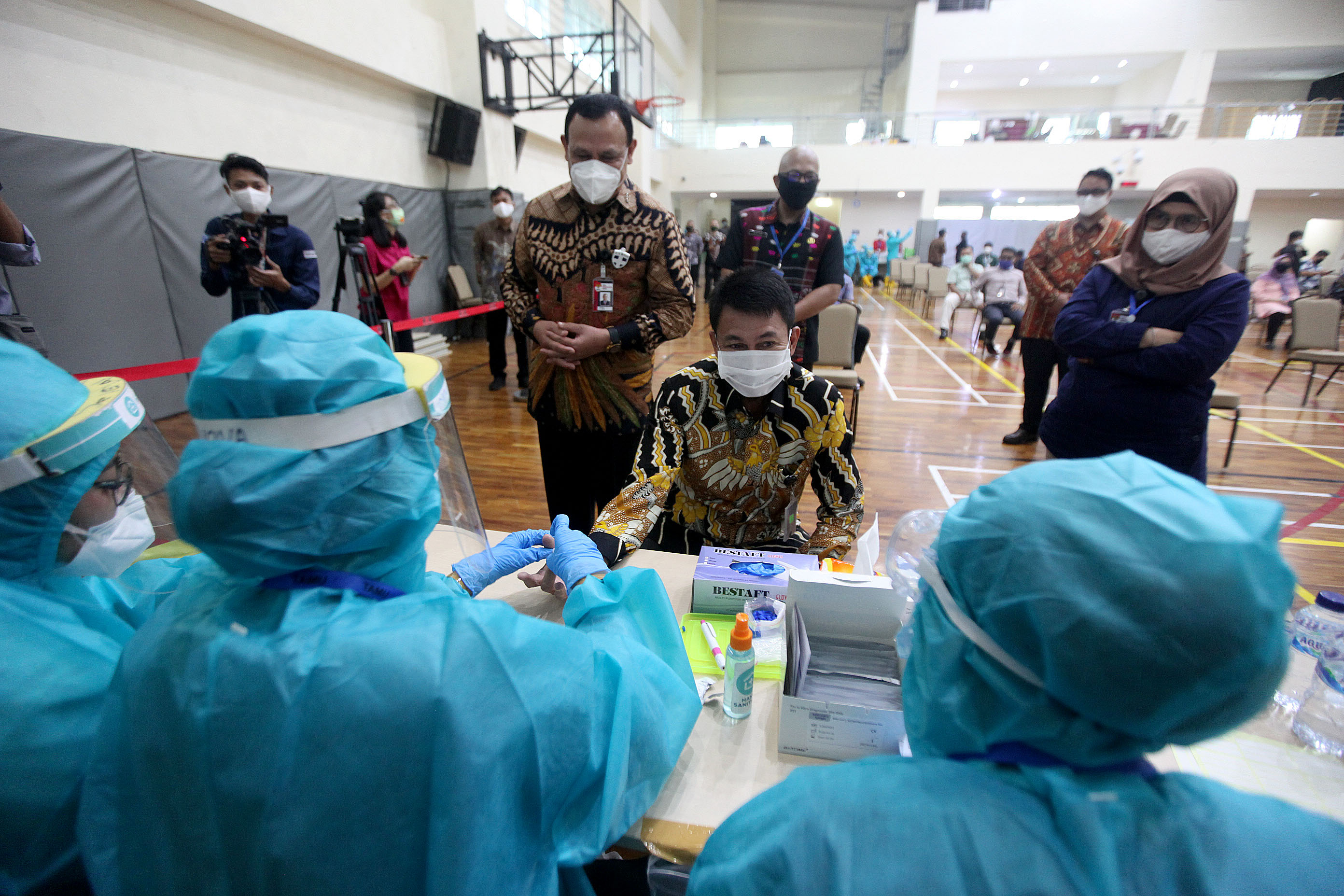 Rapid Test Pegawai KPK