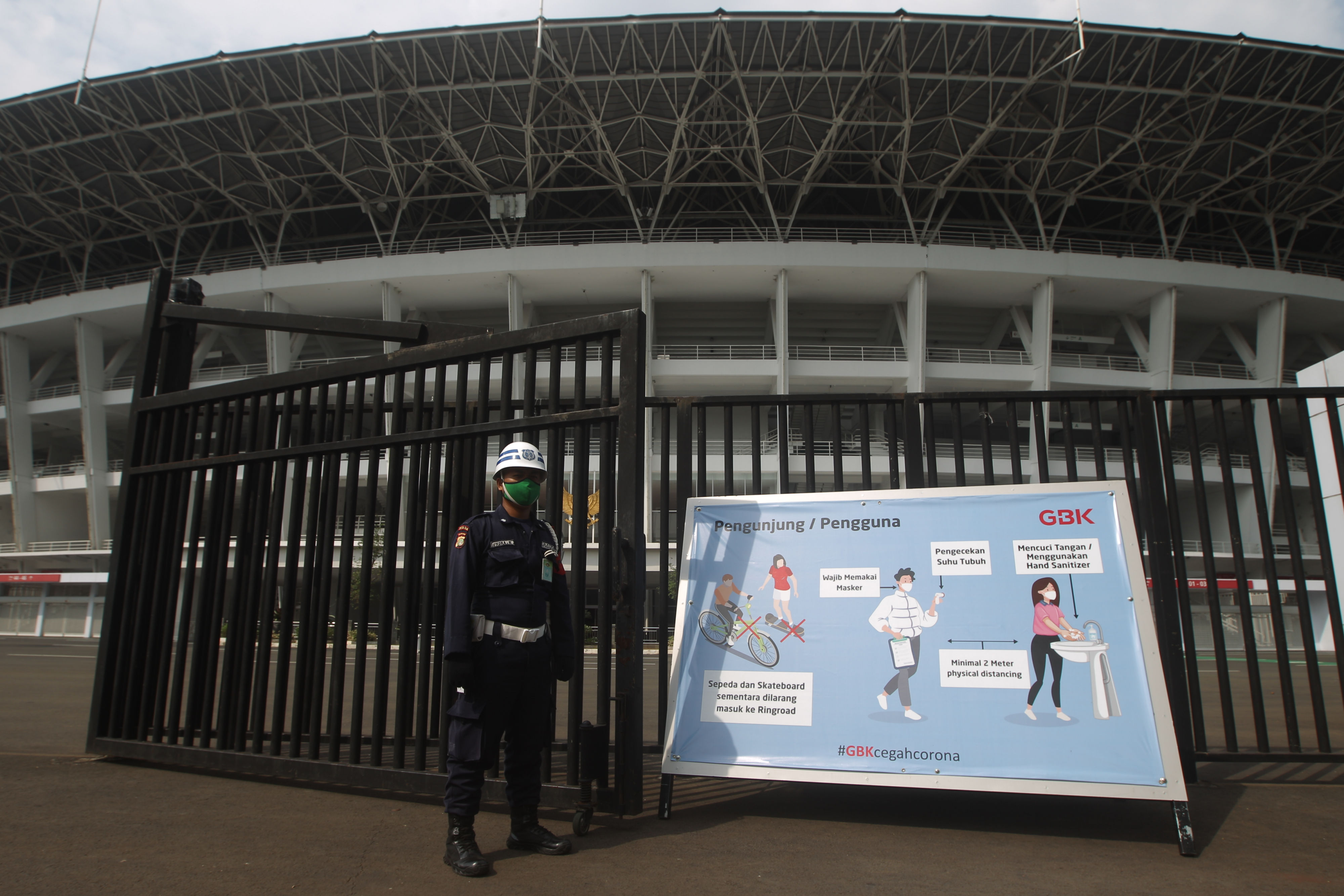 Pembatasan Jumlah Pengunjung GBK
