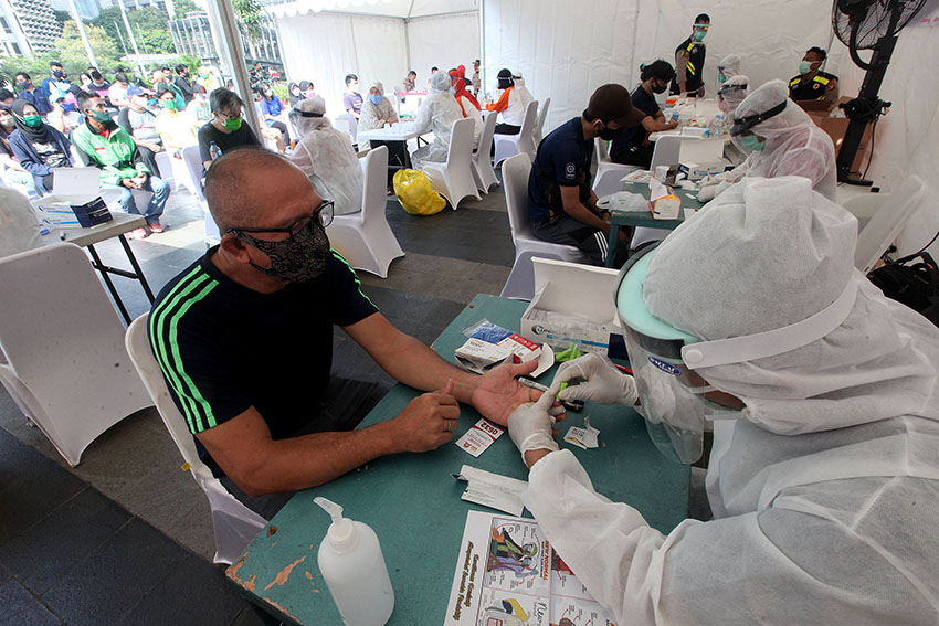 Test Covid-19 saat CFD