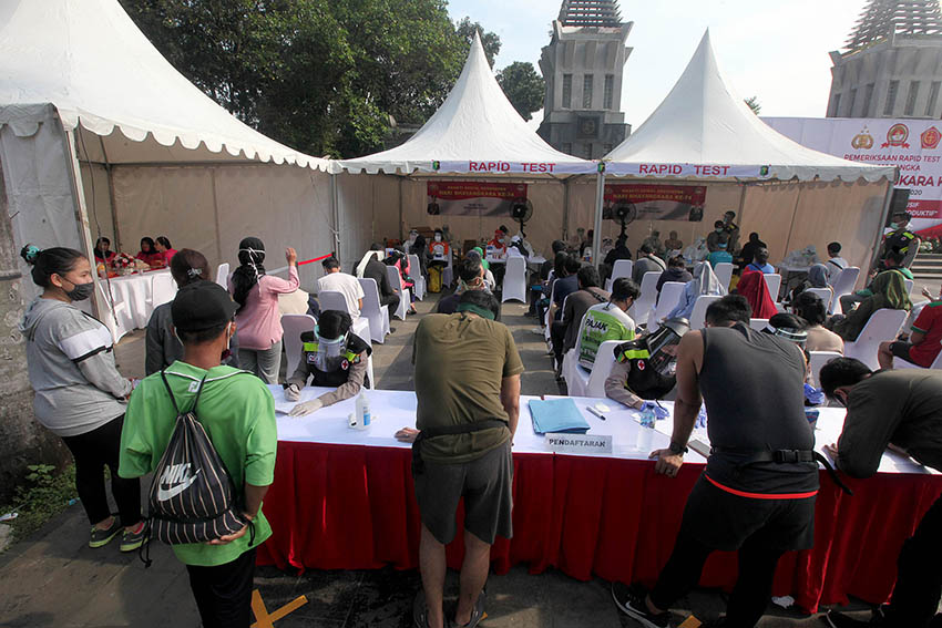 Test Covid-19 saat CFD