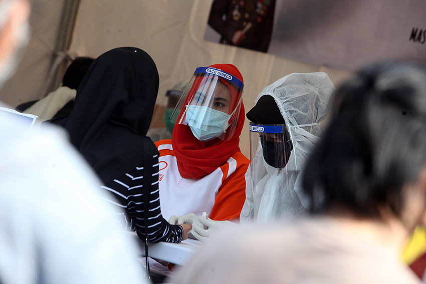 Test Covid-19 saat CFD