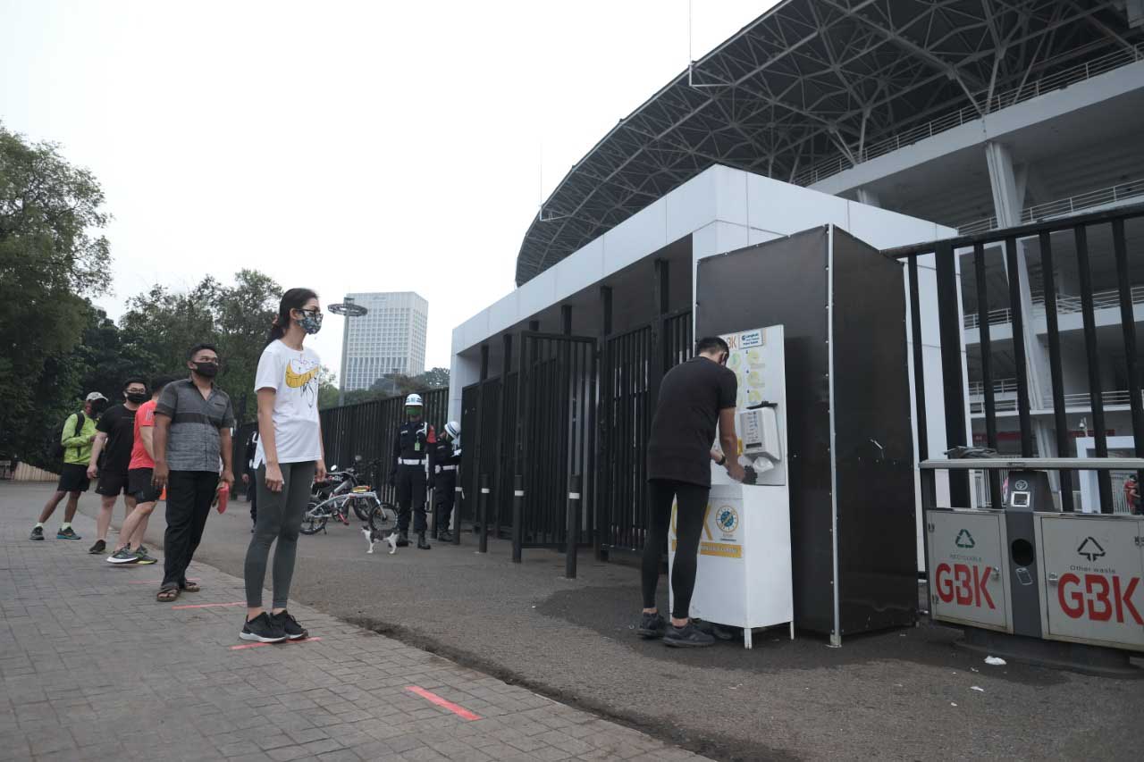 Area Olahraga Stadion Gelora Bung Karno Kembali Dibuka