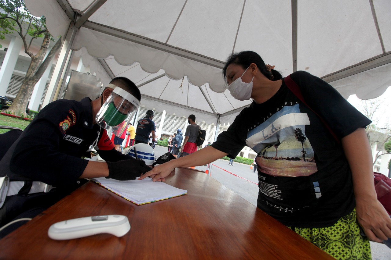 Masyarakat Berolahraga di Kawasan Gelora Bung Karno