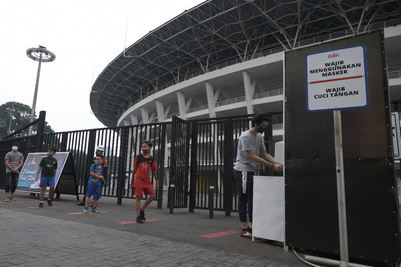 Area Olahraga Stadion Gelora Bung Karno Kembali Dibuka