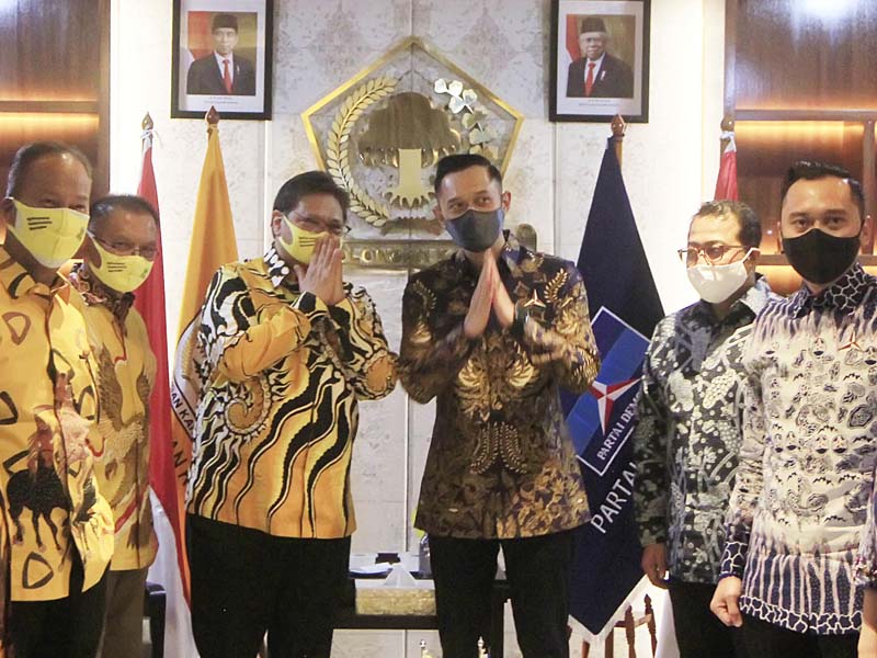 Demokrat Berkunjung ke Golkar