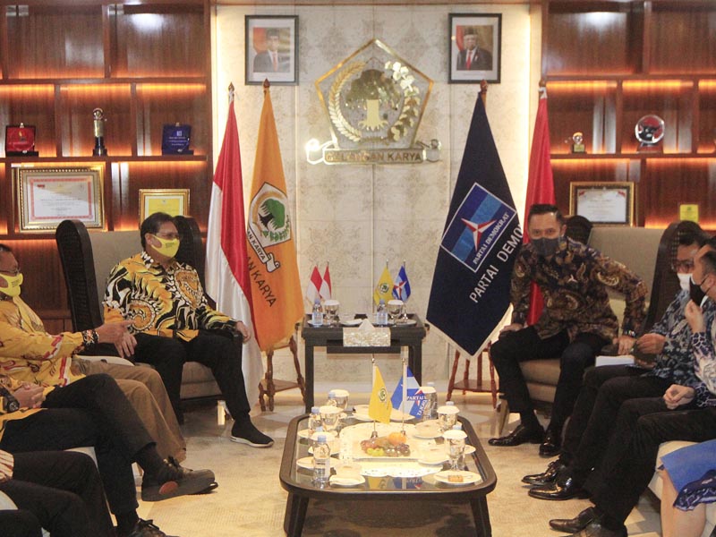 Demokrat Berkunjung ke Golkar