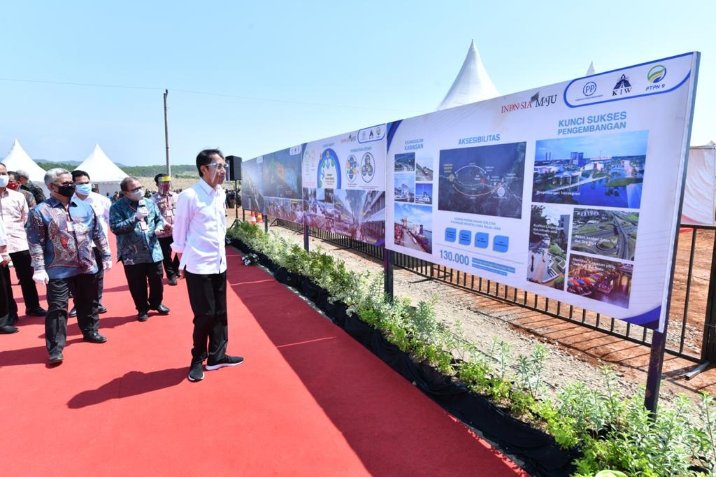 Presiden Tinjau Bakal Kawasan Industri 