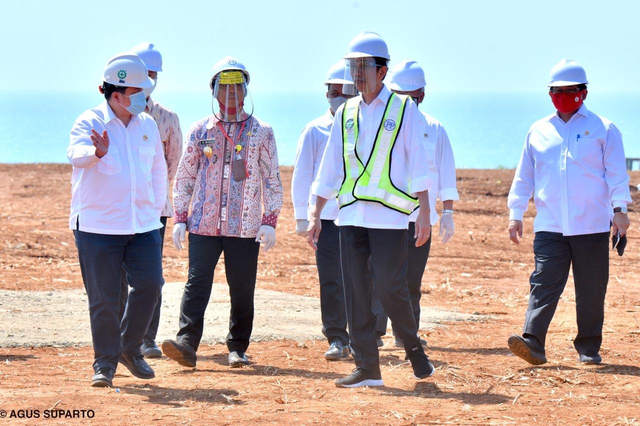 Presiden Tinjau Bakal Kawasan Industri 