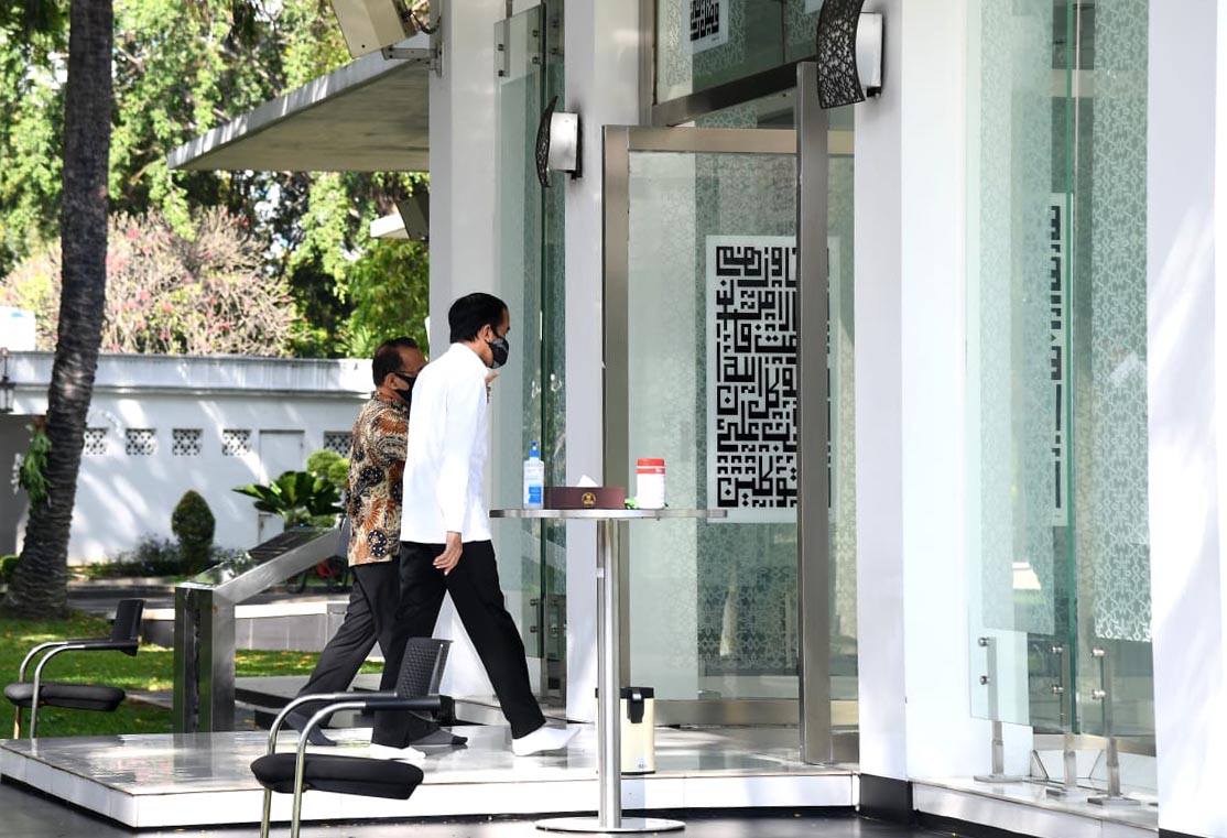 Kenormalan Baru di Kompleks Istana